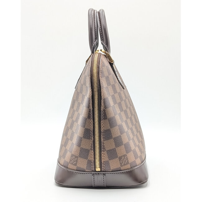 Handbag Louis Vuitton Alma Damier Ebene N51131 126085062