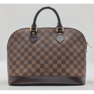 Handbag Louis Vuitton Alma Damier Ebene N51131 126085062