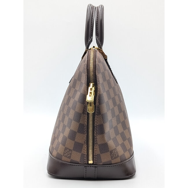 Handbag Louis Vuitton Alma Damier Ebene N51131 126085062