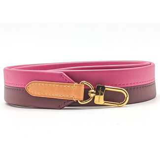 Accessory Louis Vuitton Monogram Bicolor Leather Pink Shoulder Strap 126085068