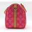 Handbag Louis Vuitton Speedy Bandouliere 35 Monogram Denim Pink 126085070