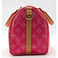 Handbag Louis Vuitton Speedy Bandouliere 35 Monogram Denim Pink 126085070