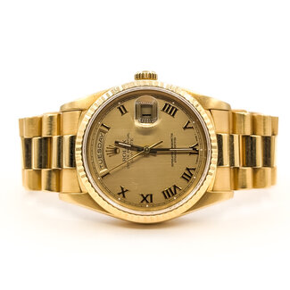 Watch Rolex Day-Date 36mm Presidential Bracelet 18ky 1997 Box & Papers 126086001