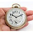 Pocket Watch Waltham Vanguard 23 Jewels Yr. 1944 Railroad Grade Montgomery Dial 50mm 10K Rolled Gold Plate Watch Only 226096601