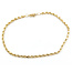 Bracelet Rope Link 14ky 2.5mm 8" 5.31g 126090002