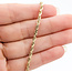 Bracelet Rope Link 14ky 2.5mm 8" 5.31g 126090002