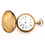 Watch Waltham Hunter Case c.1899 American Waltham Watch Co., Roman Numeral Dial 34mm Gold Plate Watch Only 126096004