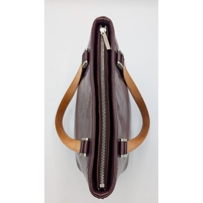 Handbag Louis Vuitton Stockton Monogram Mat Purple M55116 126095019