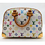 Handbag Louis Vuitton Trouville Multicolor Blanc M92663 126095027
