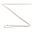 Necklace Curb Link Spring Clasp 14kw 1mm 27" 4.12g 126082034