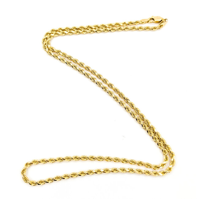 NecklaceRope LinkLobster Clasp14ky2.5mm20"14.24g126082035