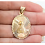 Pendant Virgin Mary 14kt 1.25x0.75" 3.25g 126082036