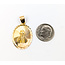 Pendant Virgin Mary 14kt 1.25x0.75" 3.25g 126082036
