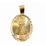 Pendant Virgin Mary 14kt 1.25x0.75" 3.25g 126082036