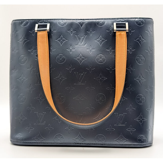 Handbag Louis Vuitton Stockton Monogram Mat M55115 126095020