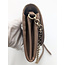 Handbag Burberry Haymarket Check Henley Wallet on Chain Mid Camel 126095030