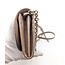 Handbag Burberry Haymarket Check Henley Wallet on Chain Mid Camel 126095030