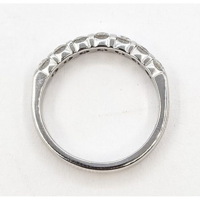 Ring Bridal .79ctw Round Diamonds 14kw 3mm Sz5.5 2.84g 126080096