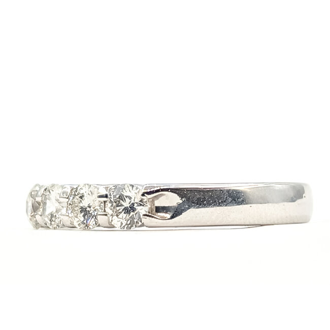 Ring Bridal .79ctw Round Diamonds 14kw 3mm Sz5.5 2.84g 126080096