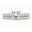 Ring Solitaire 0.53ct Square Diamonds GIA: 2274654338 0.05ctw Near Colorless Diamond 14kw 4.5mm Sz5 3.96g 126090010