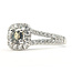 Ring Halo .58ctw Round Diamonds .74ct Alexandrite GIA: 5231260984 14kw Sz7 7.3g 125060083