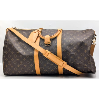 Duffle Louis Vuitton Keepall Bandouliere 55 Monogram M41414 126095032