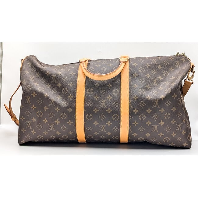 Duffle Louis Vuitton Keepall Bandouliere 55 Monogram M41414 126095032