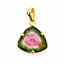 Pendant Custom 2.7ct Watermelon Tourmaline 18ky 1.75x.5" 1.49g 226090005