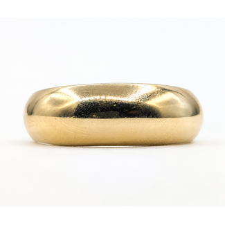 Ring Plain Band Honeycore 14ky 7mm Sz7 1.9g 126090011
