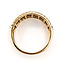 Ring 3-Row .75ctw Round Diamonds 14ky 7.5mm Sz7 4.31g 126090013