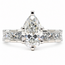 Ring  Engagement 1.87ct Lab Grown Diamond VS1 E IGI: LG704505224 .50ct Princess Diamonds 950pt Sz6.5 123050096
