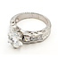 Ring  Engagement 1.87ct Lab Grown Diamond VS1 E IGI: LG704505224 .50ct Princess Diamonds 950pt Sz6.5 123050096