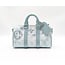 Handbag Louis Vuitton Keepall Bandouliere 25 Aquagarden Crystal Blue Monogram 126095039