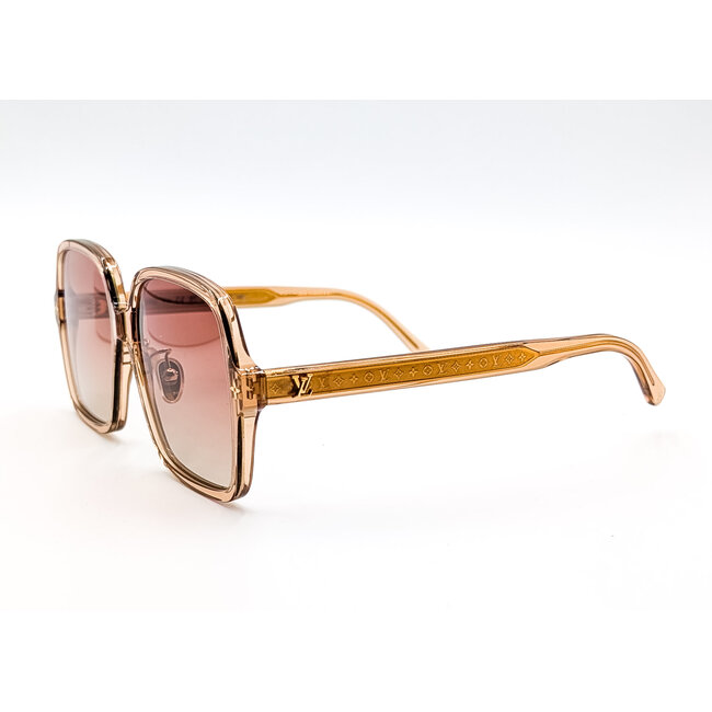 Sunglasses Louis Vuitton Aura Square Ambre Z3045E 126095041