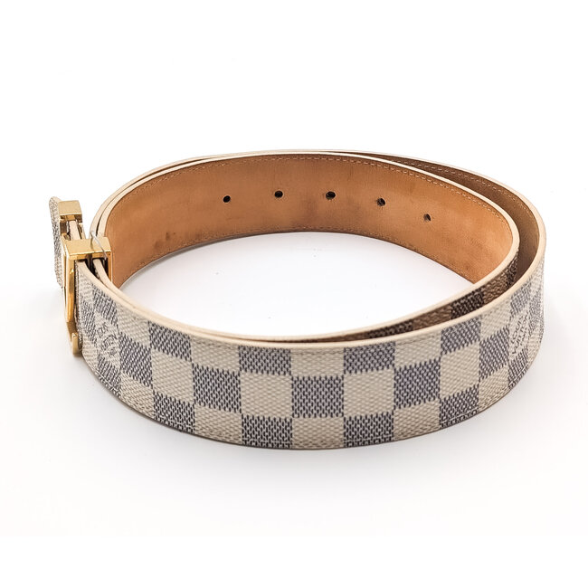 Belt Louis Vuitton Damier White 126095045