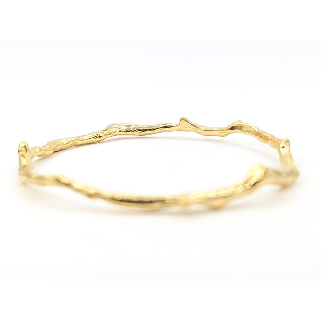 Bracelet Bangle Ippolita 18ky 5mm 7.75" 6.53g 126092001