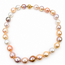 Pearl Strand Gold Clasp 12x15mm Multicolor South Sea Pearls GIA: 2245072259 14ky 17" 93.7g 226090001