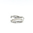 Ring Wrap 1.08ctw Lab Grown Diamond Round & Princess Cut 14kw Sz9