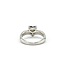 Ring Contour .25ctw Diamonds 1.25ct Alexandrite Heart GIA: 2231197425 Platinum Sz7 123100140