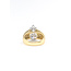 Ring Engagement Tear Drop 5.00ct Pear Lab Grown Diamond IGI: 799614736 VVS2 F 2.00ctw Round & Baguette Diamonds 18ky & Plat 9mm Sz6 11.07g 126080078