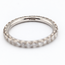 Ring Eternity .75ctw Round Diamonds 950pt 2.2mm Sz5.5 2.76g 126080095
