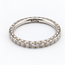 Ring Eternity .75ctw Round Diamonds 950pt 2.2mm Sz5.5 2.76g 126080095