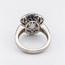 Ring Cocktail 0.67ctw Round Diamonds GIA: 6233722201 5.26ct Blue Sapphire Pt900 19mm Sz7 11.23g 226100044