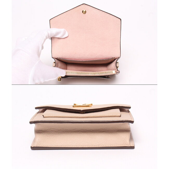 Crossbody Louis Vuitton Pochette Mylockme Mini Chain Pink Leather M69204 126105002