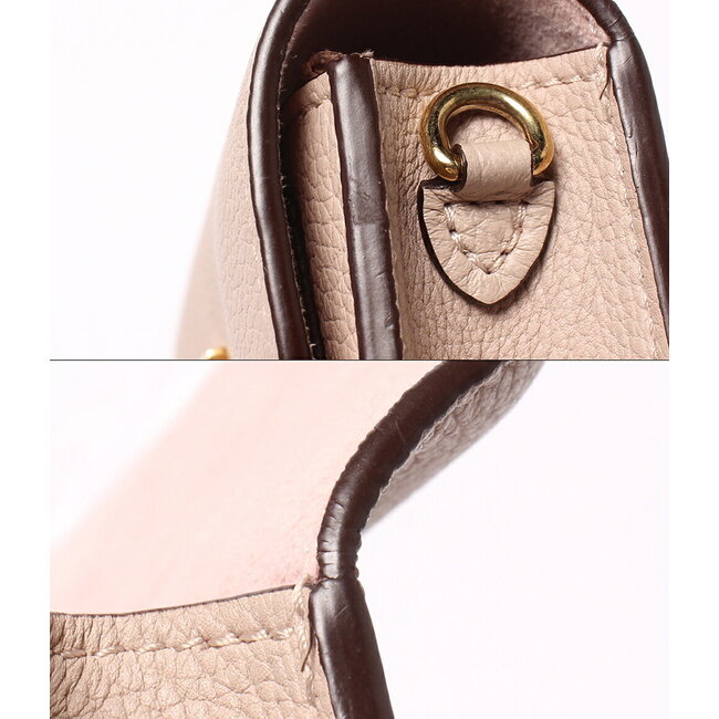 Crossbody Louis Vuitton Pochette Mylockme Mini Chain Pink Leather M69204 126105002