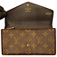 Wallet Louis Vuitton Sarah Monogram Giant Reverse Long Wallet M80726 126105003
