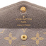 Wallet Louis Vuitton Sarah Monogram Giant Reverse Long Wallet M80726 126105003