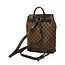 Backpack Louis Vuitton Soho Damier Ebene Canvas Leather N51132 126105008