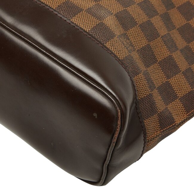 Backpack Louis Vuitton Soho Damier Ebene Canvas Leather N51132 126105008