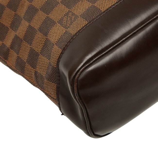 Backpack Louis Vuitton Soho Damier Ebene Canvas Leather N51132 126105008